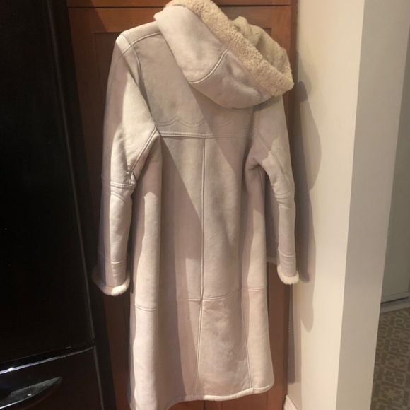 Vintage Real Shearling Medium Coat - Picture 3 of 4